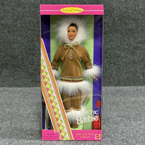 Vintage Arctic Barbie Doll 1995 Mattel Dolls of the World Collection‎ New 16495 - Picture 2 of 12